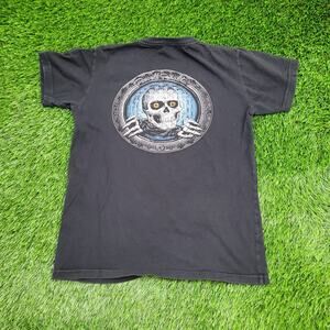 Vintage Skull Shirt Womens Small 17x22 Powell Peralta Pool
